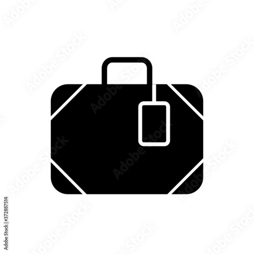 Suitcase icon template