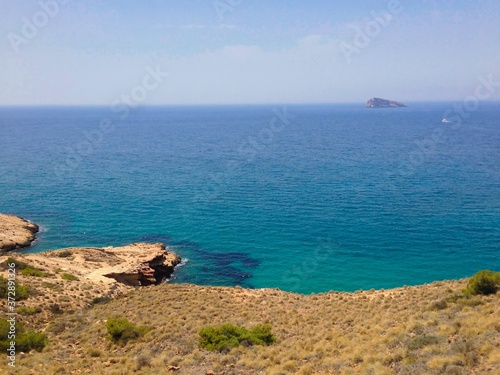 Benidorm Island from Punta L'Escaleta