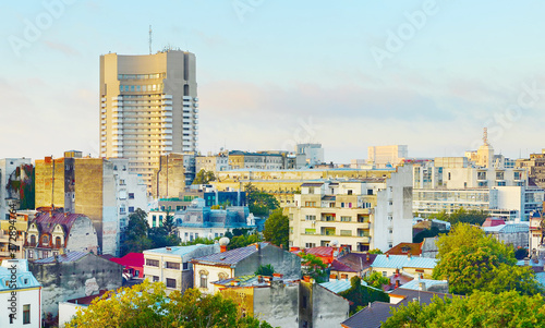 Bucharest cityscape, Romania