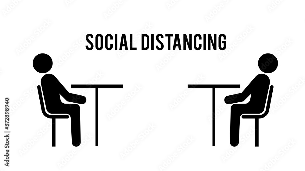 standing distance of 1 meter from other people keep distance protect from COVID-19 standing distance of 1 meter from other people keep distance protect from COVID-19