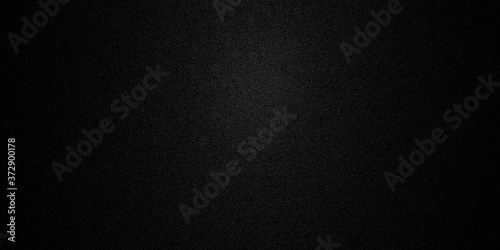 Black canvas fabric textured background