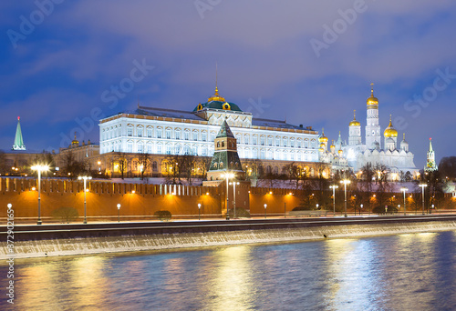 Moscow, Russia, Kremlin. Grand Kremlin palace.
 The Grand Kremlin Palace is the official state residence of the Russian presidents.