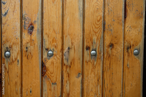 Background from yellow wooden boards