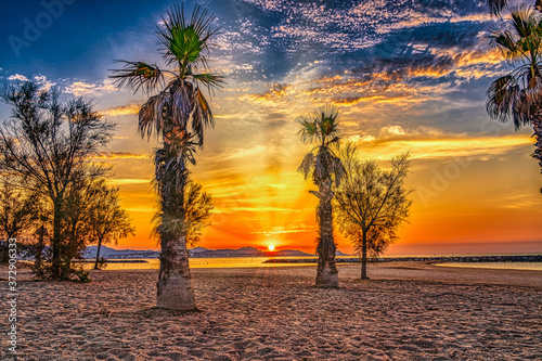 Sunset at Frejus