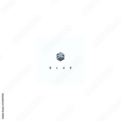 

Illustration in the form of a chemical scheme of glue in the form of a symbol or logo