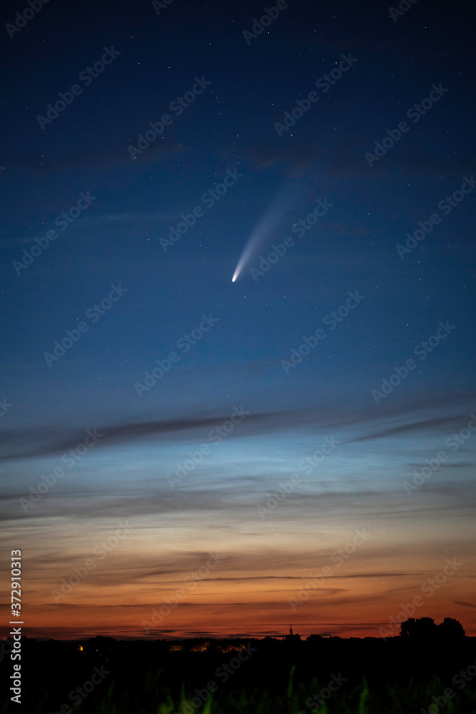 Neowise over Berlin