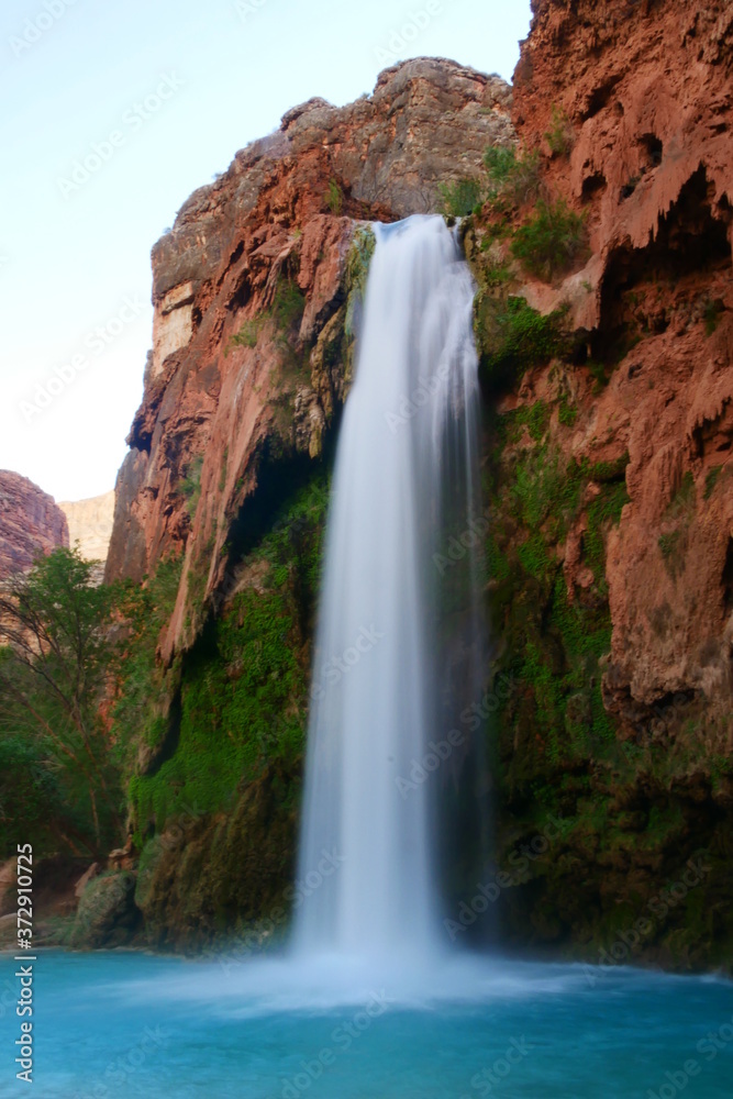 Havasu Falls, Havasu Canyon, Havasupai Indian Reservation, Arizona, United States