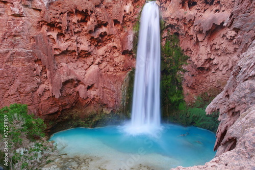 Mooney Falls  Havasu Canyon  Havasupai Indian Reservation  Arizona  United States