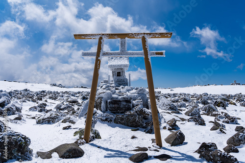 蓼科山　冬山 photo