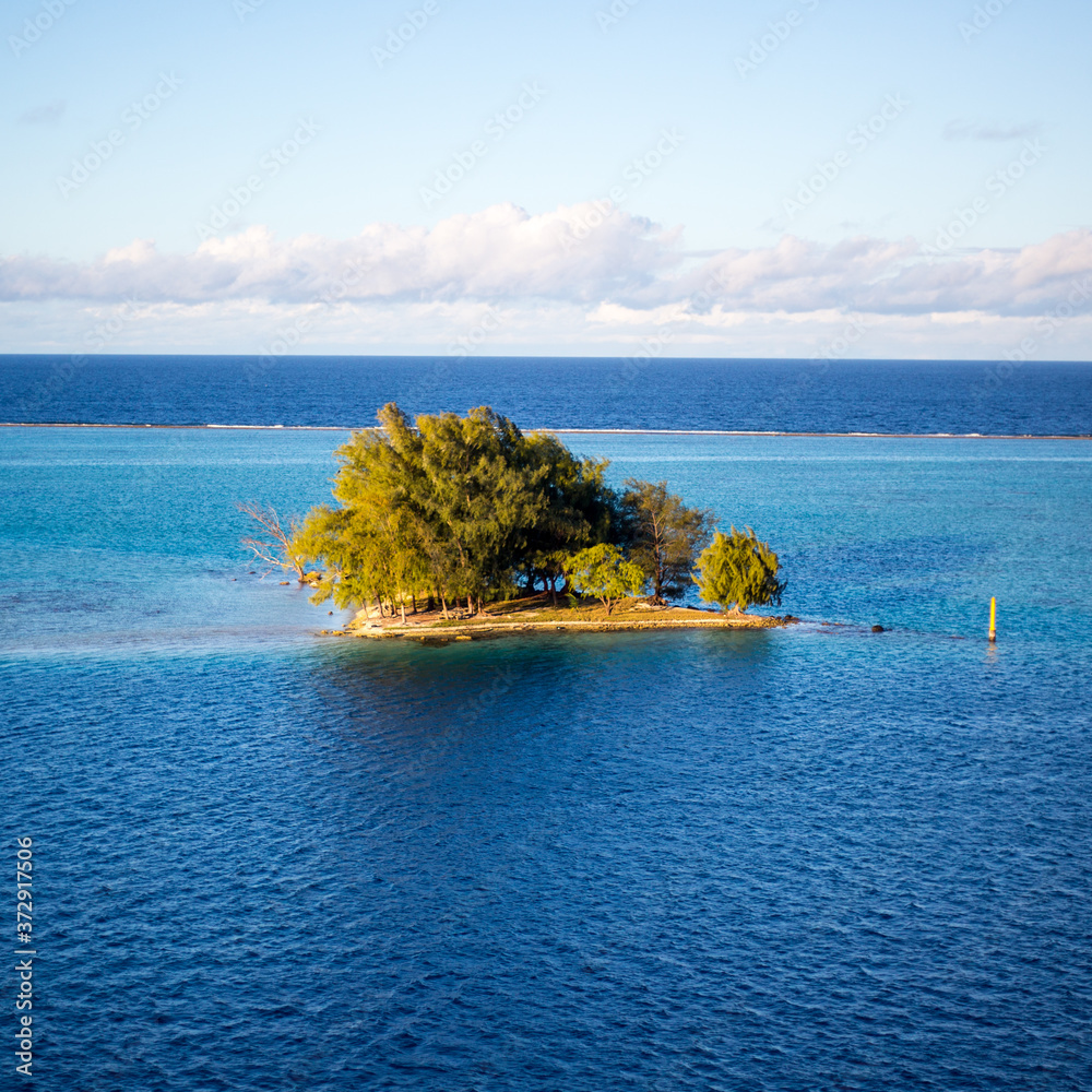Landscape Raiatea Island, French Polynesia	