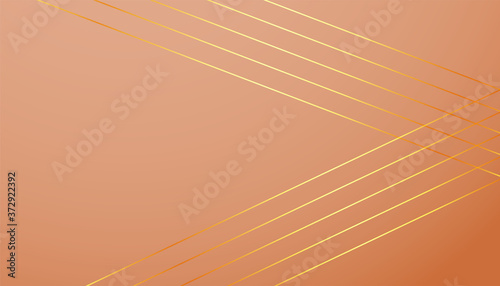 pastel color background with golden lines shapes