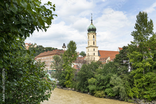 A panoramic view of Graz