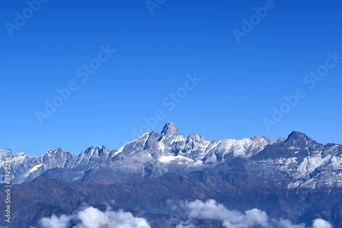 Gaurisankar Mountain View From Kalinchwok Height