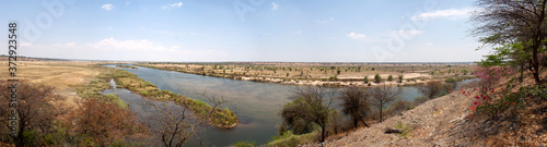 Rundu, Namibia: Kavango river in the Kavango region of Namibia on the border with Angola 