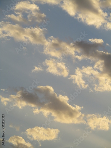 clouds in the sky