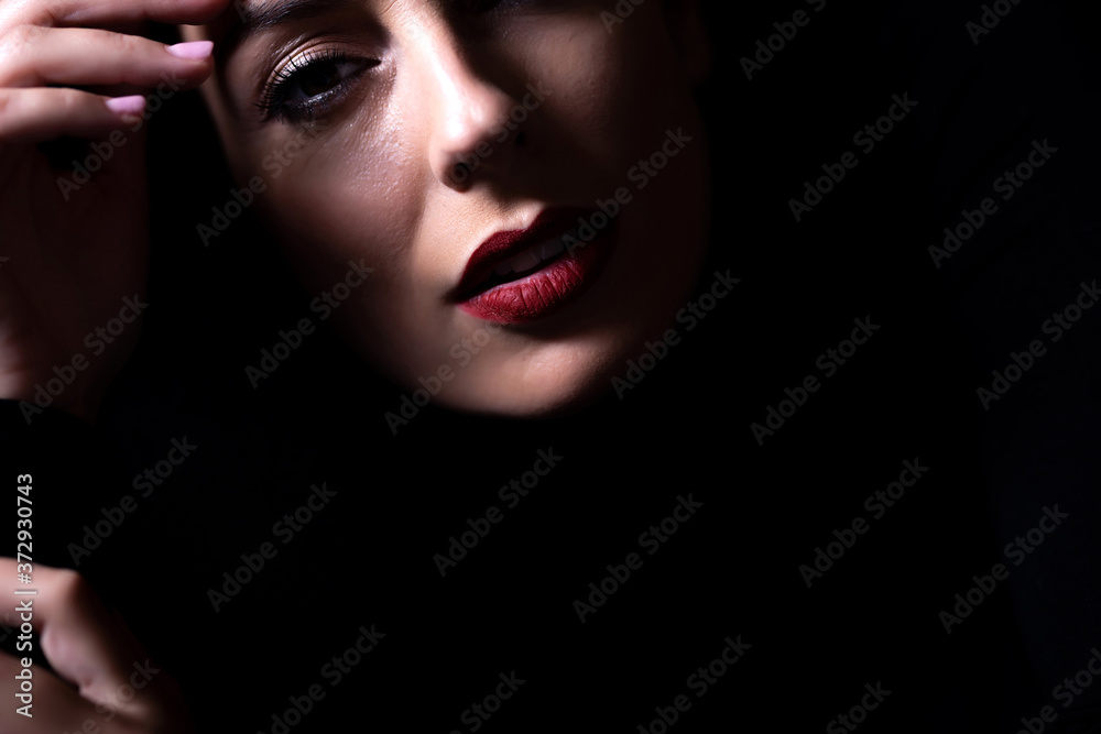 Emotive Portrait of a beautiful woman Emotive Portrait of a beautiful woman