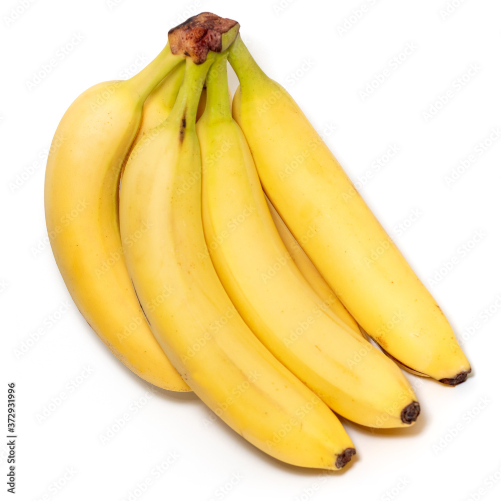 Bunch of bananas isolated on white background Bunch of bananas isolated on white background