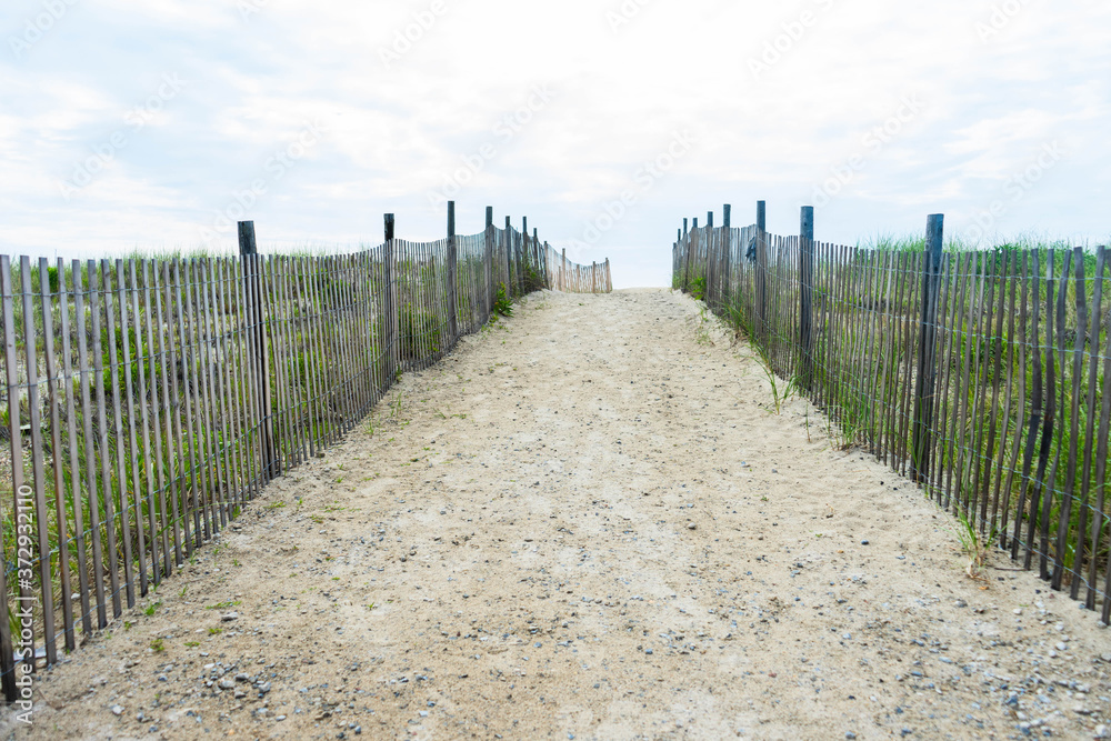 walkway leading to the beach, Long Beach Island, NJ walkway leading to the beach, Long Beach Island, NJ