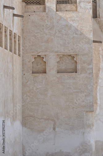 old stone wall house in sharjah Uae 