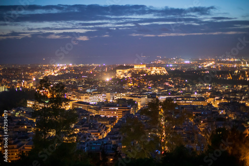 Athens at night © evalco