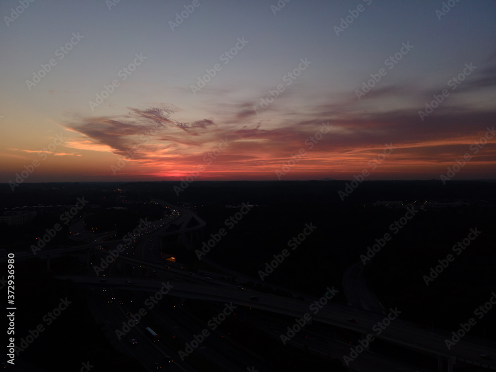Sunrise in Atlanta