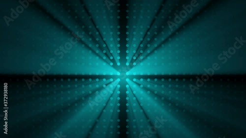 Opening intro stage concert Flash led color 3d rendering