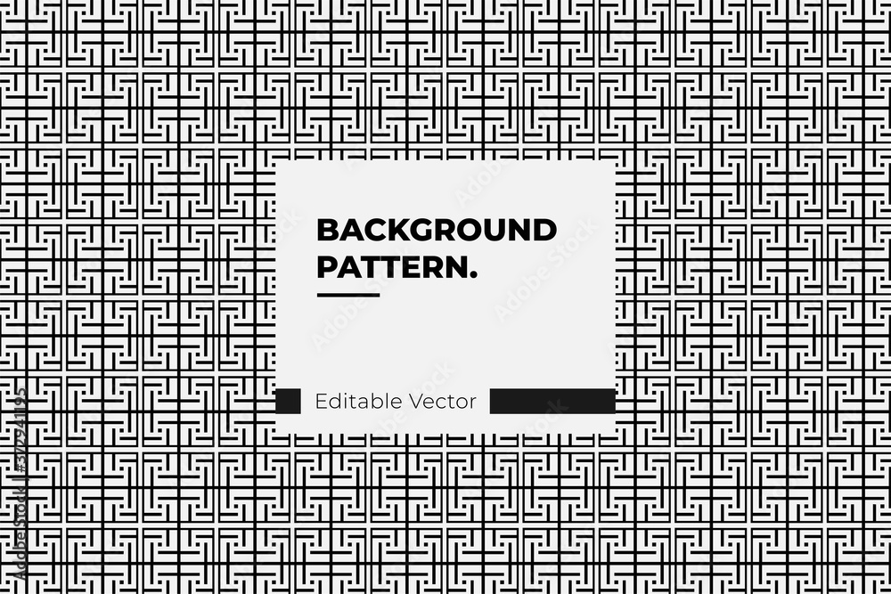 Fototapeta premium pattern korea design vector background