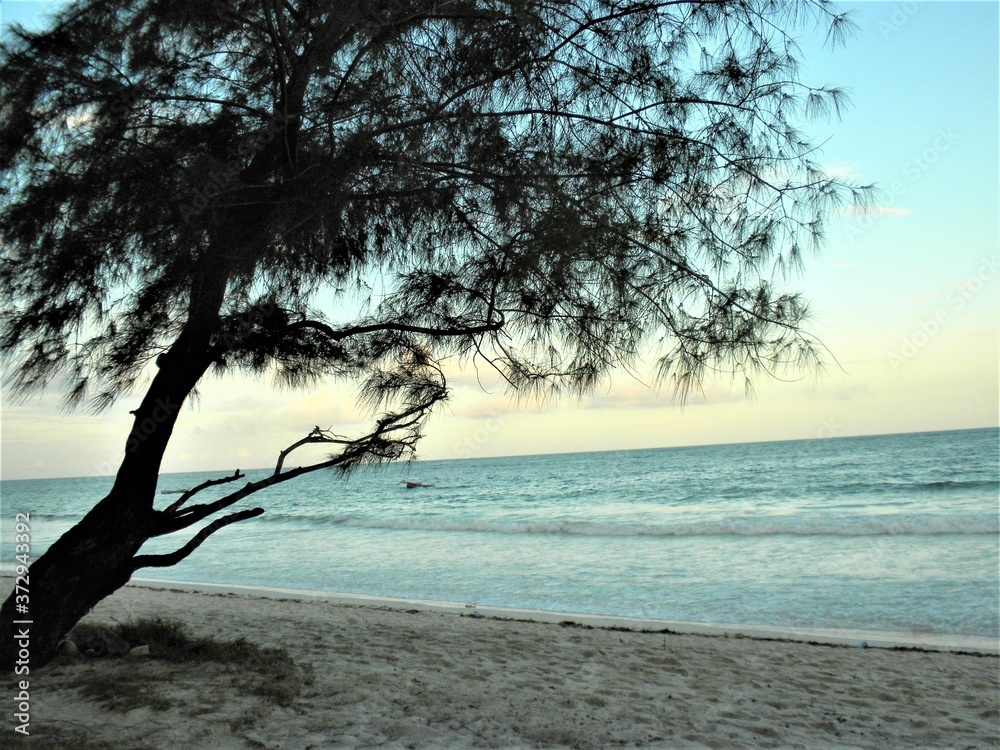 Diani beach Kenya tramonto