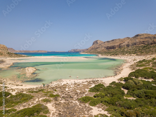 Gramvousa island and Balos Lagoon on Crete © photoexpert