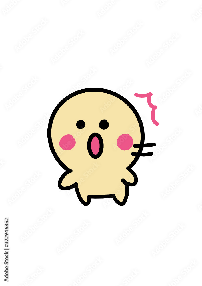 Obraz premium funny cartoon face