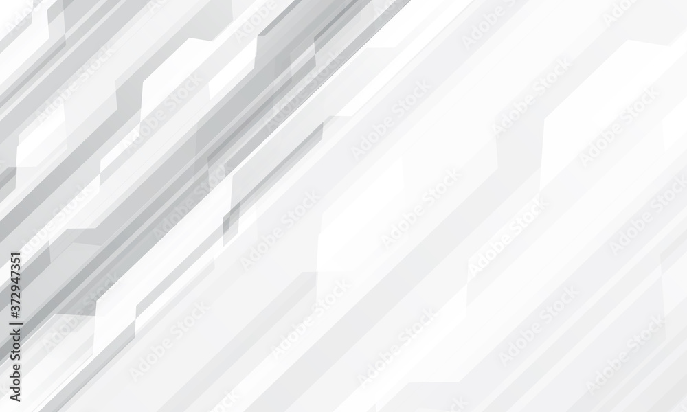 Abstract white grey geometric cyber design modern futuristic technology background vector illustration. Abstract white grey geometric cyber design modern futuristic technology background vector illustration.