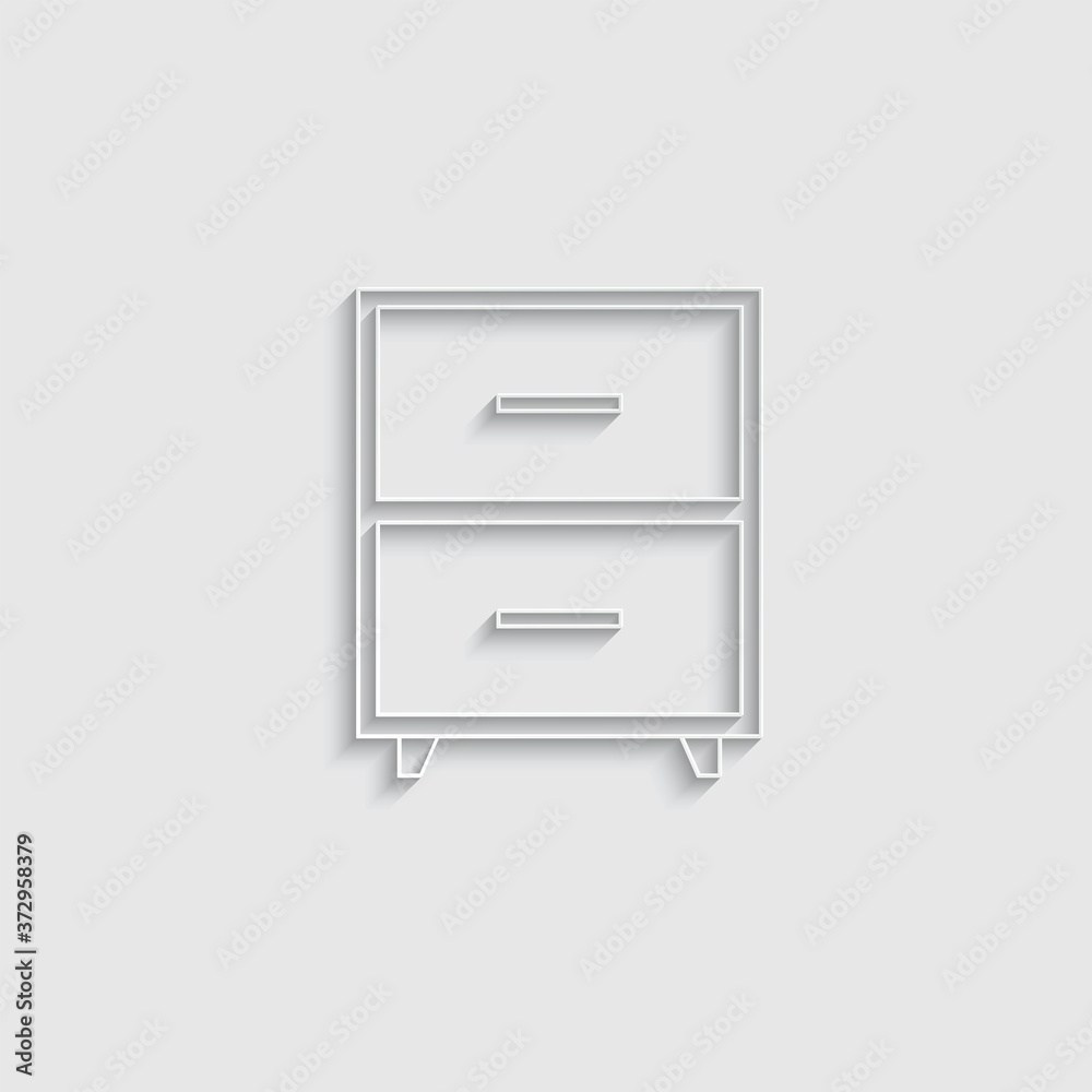 paper furniture icon wardrobe interior icon paper furniture icon wardrobe interior icon