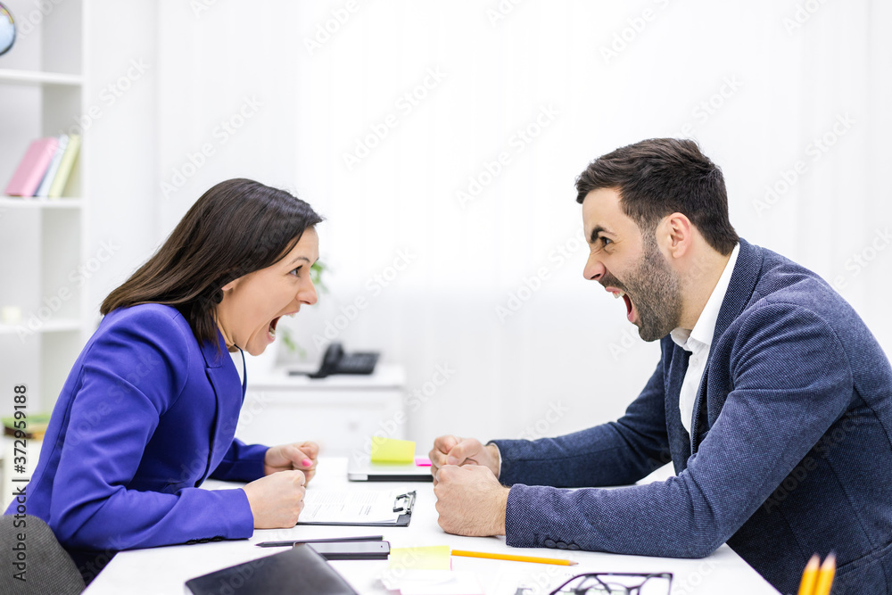 Photo of business partner make a deal in the office. Photo of business partner make a deal in the office.