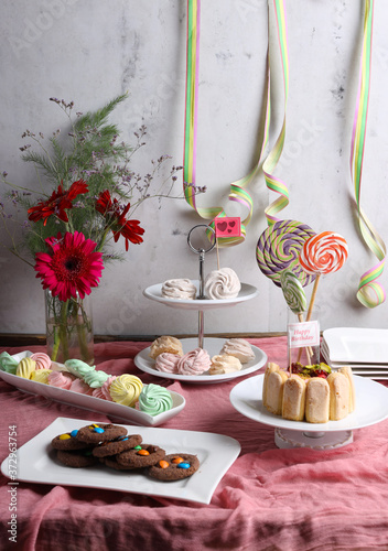 dessert table for celebration, kendibar photo