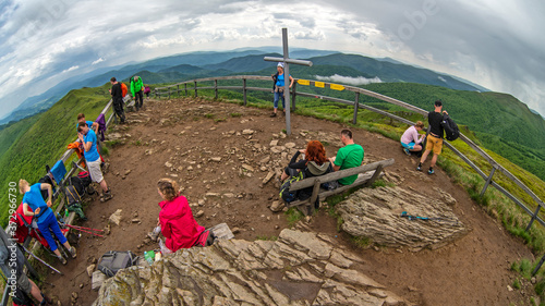 Fototapeta Naklejka Na Ścianę i Meble -  Halicz. Bieszczady Mountains