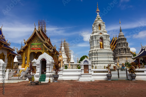 Wat Ban den or Wat Ban den sali Si Mueang Kaen,Mae Taeng District, Chiang Mai, thailand  © rbk365