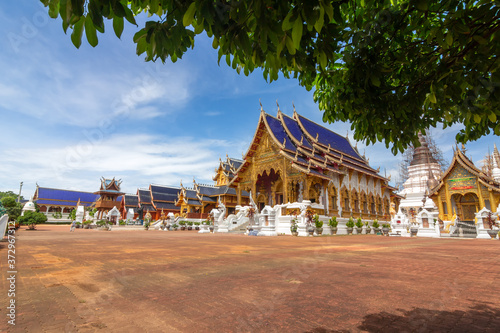 Wat Ban den or Wat Ban den sali Si Mueang Kaen,Mae Taeng District, Chiang Mai, thailand  photo