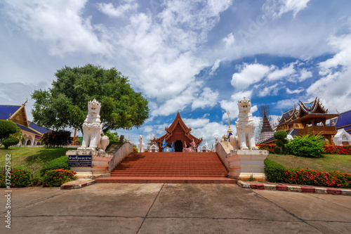 Wat Ban den or Wat Ban den sali Si Mueang Kaen,Mae Taeng District, Chiang Mai, thailand  photo