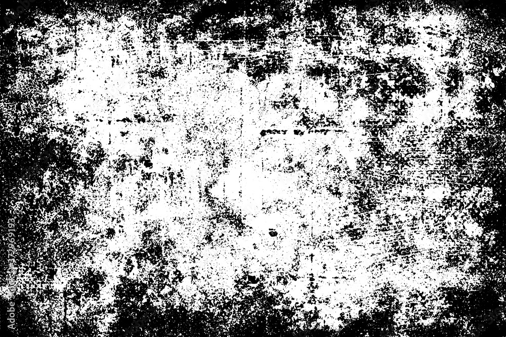 custom made wallpaper toronto digitalGrunge background black and white. Texture of chips, cracks, scratches, scuffs, dust, dirt. Dark monochrome surface. Old vintage vector pattern.