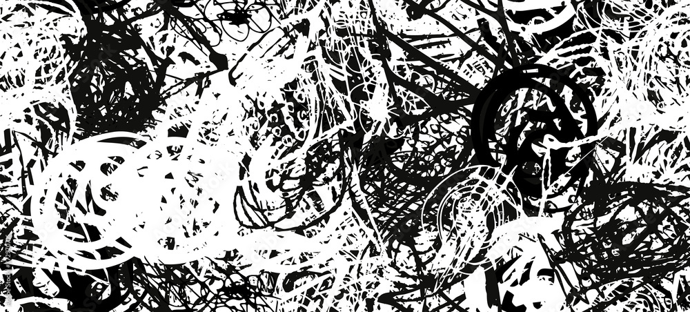 Black and white abstract background. Monochrome seamless texture Black and white abstract background. Monochrome seamless texture