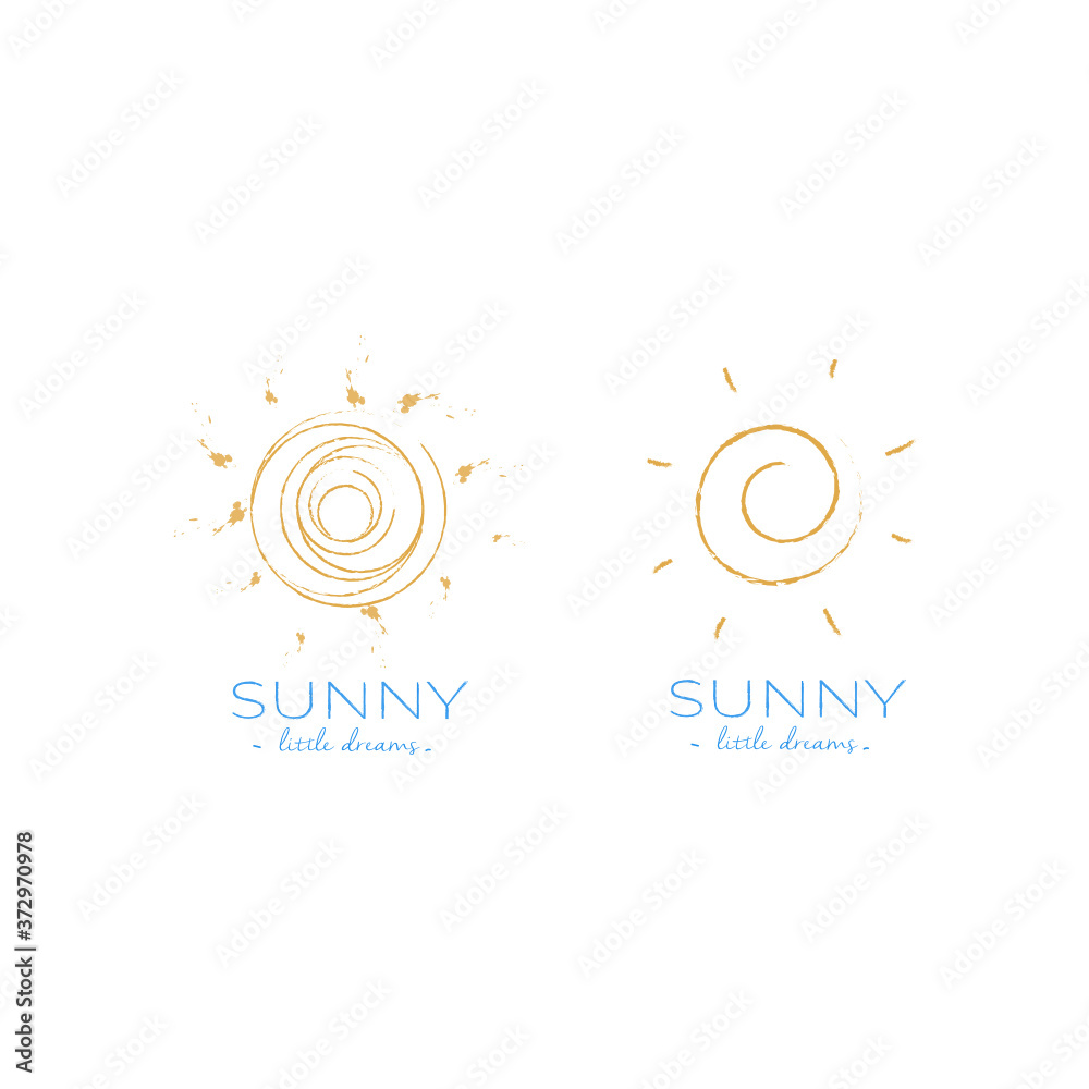 sunny logo design