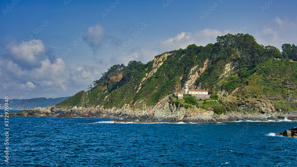 Fototapeta premium Coast landscape in Asturias, Spain