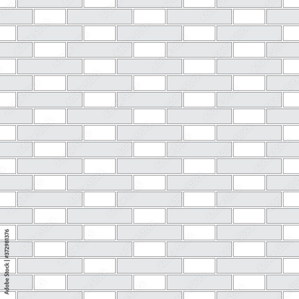 Brickwork texture seamless pattern. Decorative appearance of Flemish