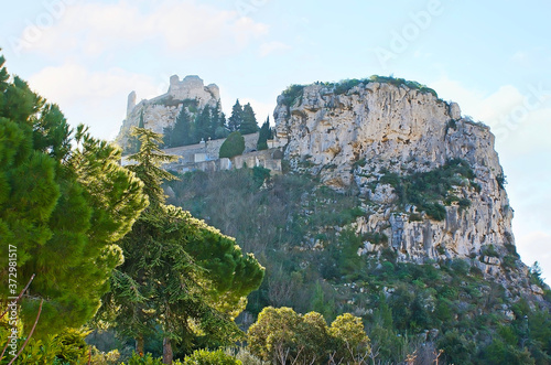 The rock of Eze, Provence, France photo