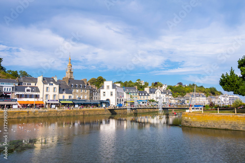 Binic Harbor in Cotes d'Armor, Brittany, France