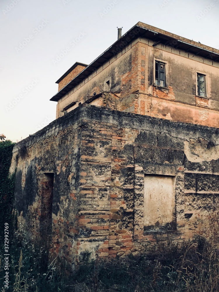 old abandoned house