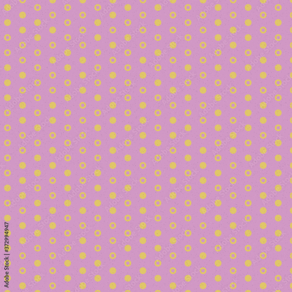 Abstract Color Halftone Dots generative art background illustration