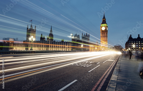 Big Ben from Westminster Bridge  London