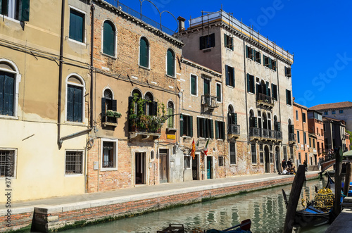 Streets, canals and architecture of Venice.