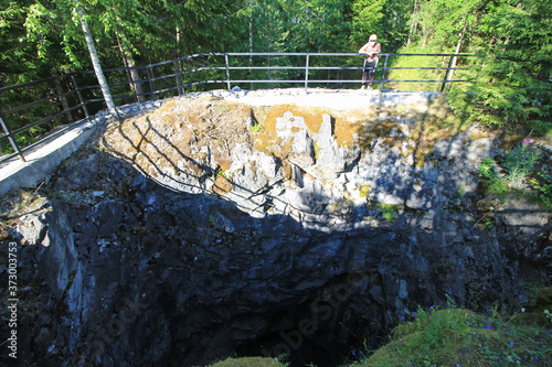 Ruskeala, Mining Park, Republic of Karelia, Russia photo